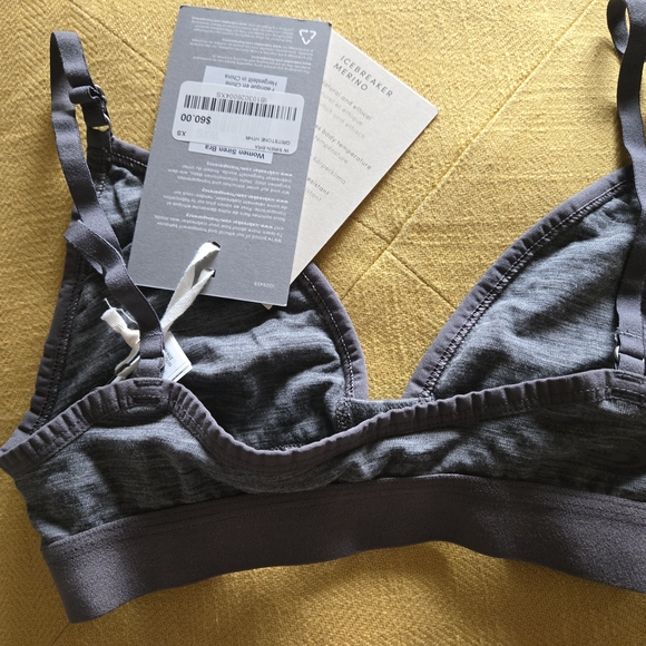 New XS Icebreaker Merino Wool Siren Bra - Picture 2 of 3